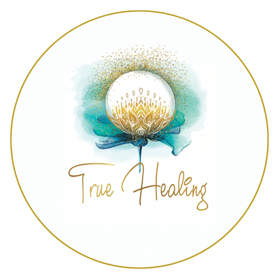 Dawne Aherne True Healing Emption Code Menu Logo